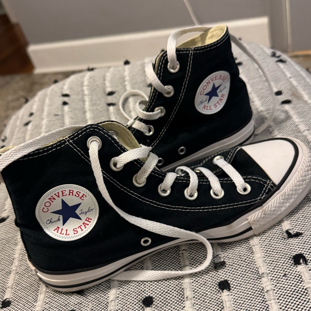 Converse Black High-Top Sneakers